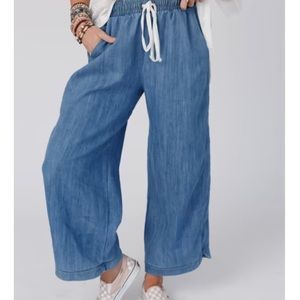 SO COMFY WIDE LEG CROPPED PANT